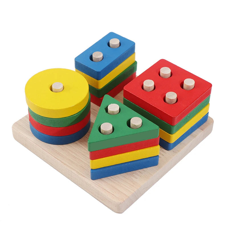 Baby Wooden Puzzles Montessori Toys 1 2 3 Years Toddler Toys Hand Grab Board Alphabet Number Cognition Learning Educational Toys Quick Pick Grocers