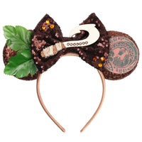 New Christmas Halloween Mouse Ears Headband Cartoon Sequin Bows Headband Birthday Party Princess Cosplay Costume For Women Adult Quick Pick Grocers