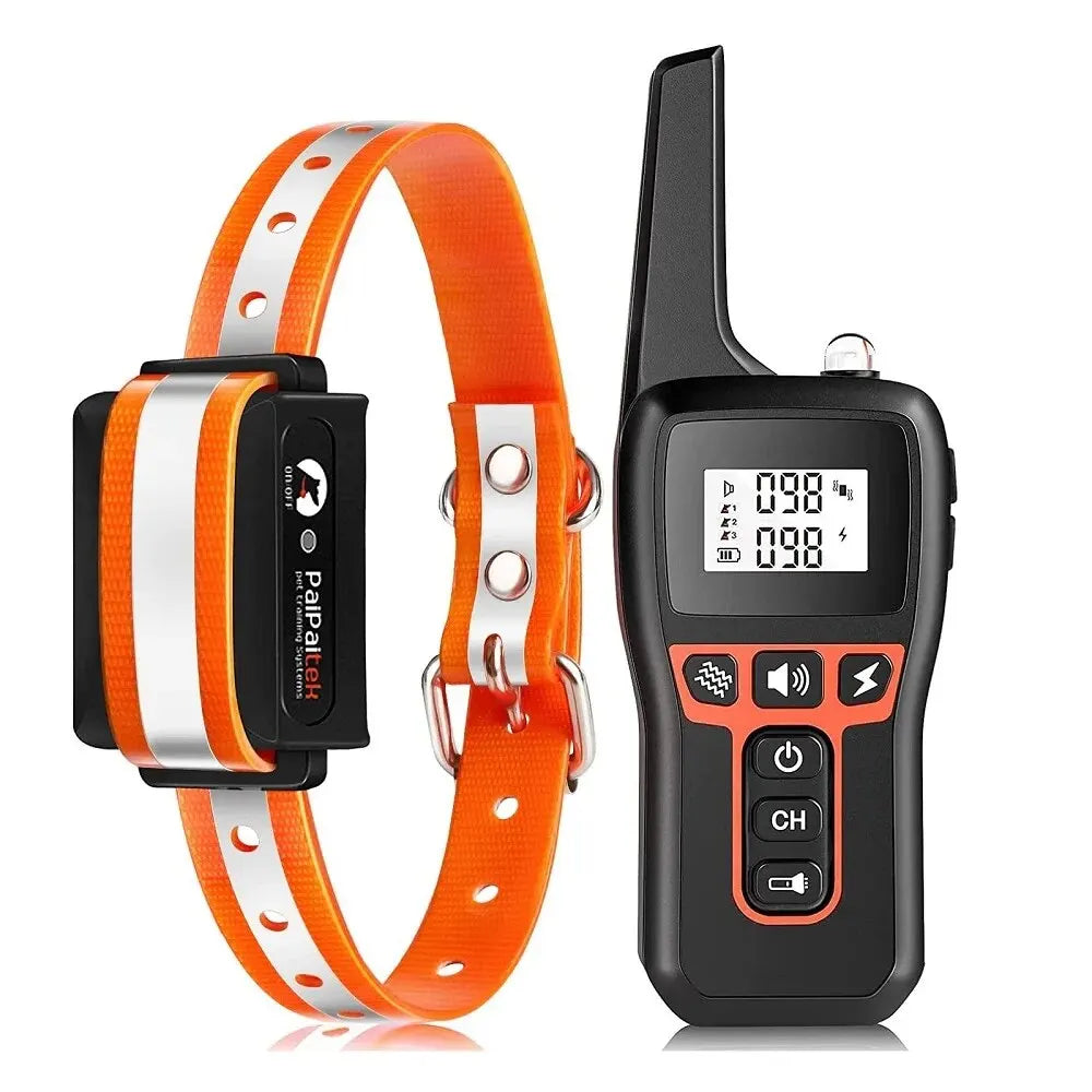 1000M Dog Training Collar ,Universal Dog Bark Collar,Waterproof Rechargeable ,Dog Shock Collar with Remote and Auto Modes Collar Quick Pick Grocers