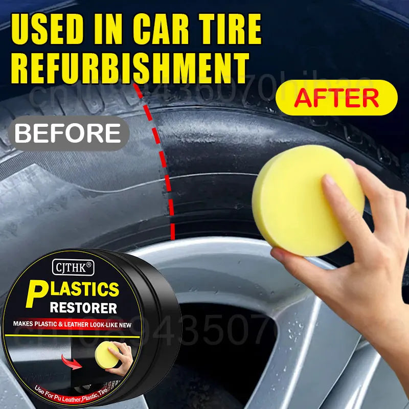 Car Plastic Restorer Back To Black Gloss Car Cleaning Products Plastic Leather Restore Auto Polish And Repair Coating Renovator Quick Pick Grocers
