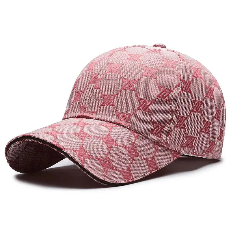 Four Seasons New Sunscreen Three-Line Sewn Baseball Cap Men's And Women's Casual Cap Net Red Distressed 1841 Hat Quick Pick Grocers