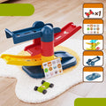Children's Games Gliding Track Car 2 to 5 Years Inertia Toy Multi Layer Cartoon Puzzle Slide Car Roller Coaster Racing Toys Quick Pick Grocers