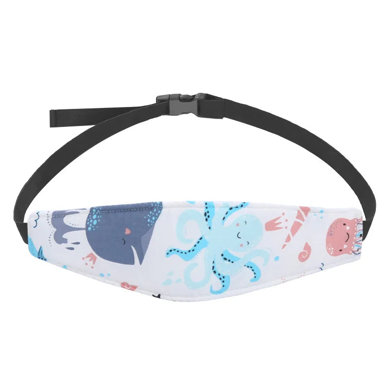 Infant Baby Carseat Head Support Fastening Belt Adjustable Boy Girl Playpens Sleep Positioner Children Car Seat Straps Pillows Purest Peak