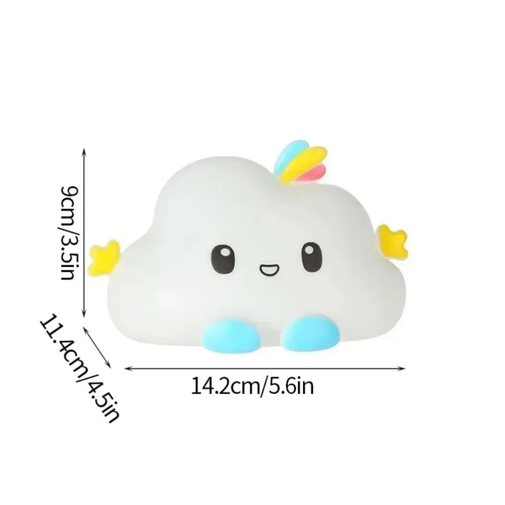 Cute Cloud Night Light Home Decoration Cartoon Creative Table Lamp Portable Mini Bedside Lamp Children Baby Quick Pick Grocers