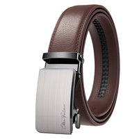 Fashion Designer Belt for Men High Quality Genuine Leather Men Belt Alloy Buckle Automatic Belt Business Belt Men Quick Pick Grocers