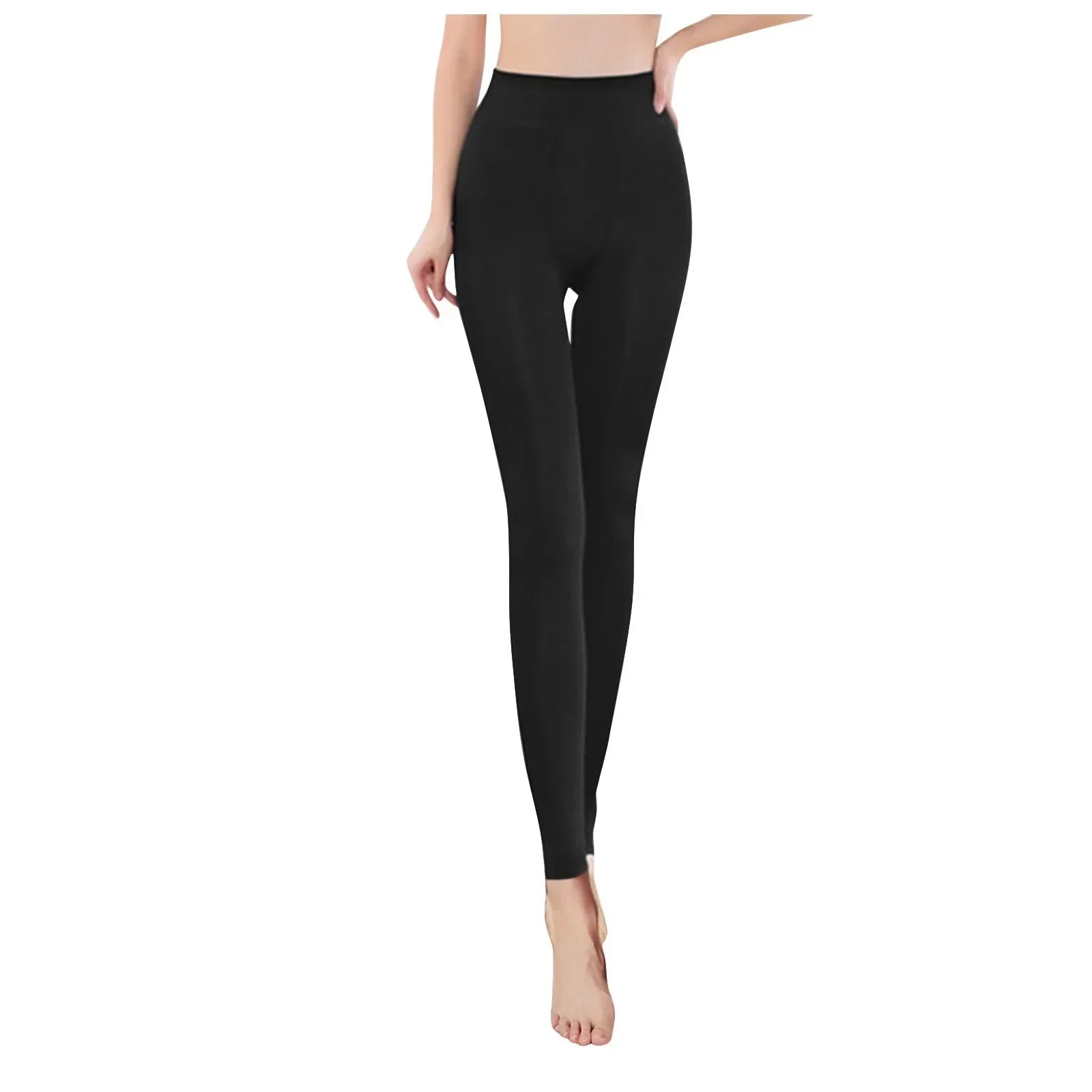 Women's Thermal Winter Tights Fleece Lined Sheer Velvet Pantyhose Thick Warm Leggings with Plush Inner Layer Quick Pick Grocers