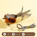 Indoor Interactive Birds Toy for Cat Chasing Teasing Toy Sounding Catnip Cat Teaser Toy Self-hilarity Wall Hanging Birds Cat Toy Econic Blanks