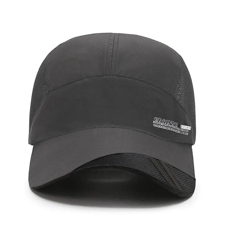 The New Spring Sun Hat Outdoor Travel Baseball Cap Sports Breathable Hat Screening Speed Dry Hat Quick Pick Grocers