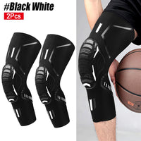 2Pcs/Pair Sport Crashproof Knee Support Pad Elbow Brace Arm Leg Compression Sleeve Outdoor Basketball Football Bicycle Protector Quick Pick Grocers