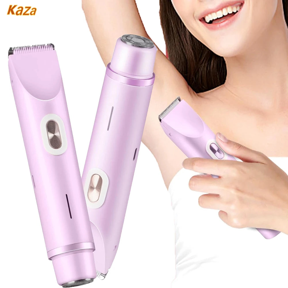 Electric Razor Woman Shaver Painless Mustache Epilator Leg Bikini Body Hair Trimmer for Women Facial Epilator Hair Remover Quick Pick Grocers