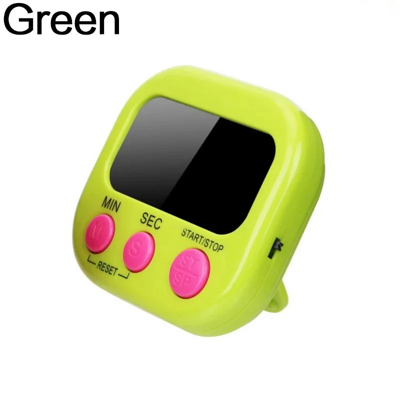 1PC LCD Digital Kitchen Timer Magnetic Cooking Large Count Down Up Clear Loud Alarm Stonego Home Kitchen Accessories Econic Blanks