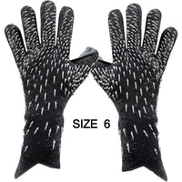 Goalkeeper Gloves Strong Grip for Soccer Goalie Goalkeeper Gloves with Size 6/7/8/9/10 Football Gloves for Kids Youth and Adult Quick Pick Grocers