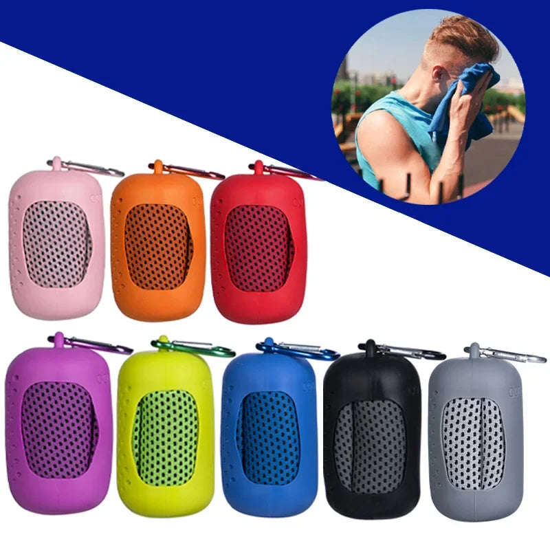 Cooling Ice Towel Cold Sports Towel Outdoor Microfiber Quick Drying Sports  Fitness Cool Towel Camping Wiping Sweat Sports Towel Quick Pick Grocers