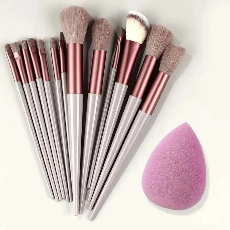 Makeup Brush Set Soft Fluffy Professiona Cosmetic Foundation Powder Eyeshadow Kabuki Blending Make Up Brush Beauty Tool Makeup Econic Blanks