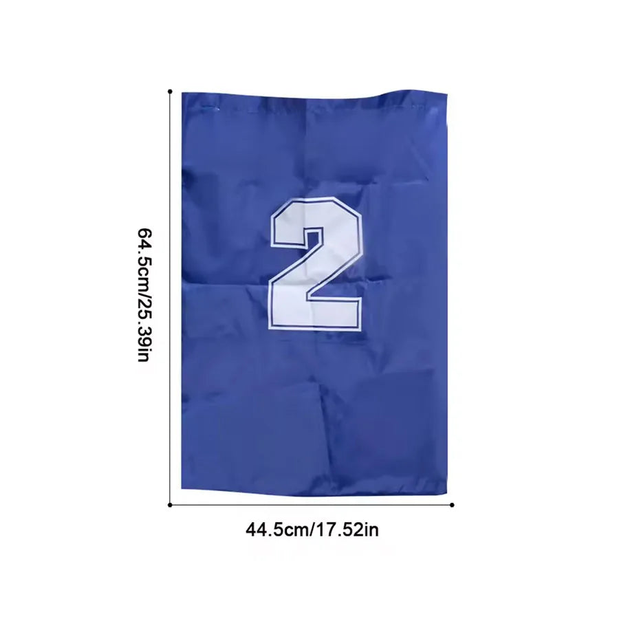 4pcs Colorful Kids Jumping Bags Foldable Lightweight Kids Field Race Bag Portable Easy To Carry Outdoor Games Outdoor Race Bags Quick Pick Grocers