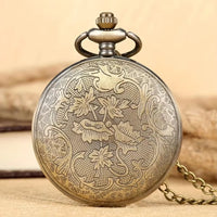1 piece of retro fashion Halloween triangle captain retro pocket watch creative necklace watch pocket watch Quick Pick Grocers