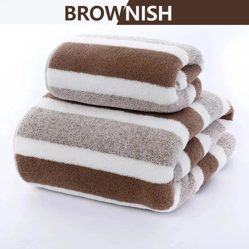 Ultra Soft Bath Towels for Adults Quick Dry Spa Quality Wrapping Towels, Comfortable Home Essentials, Plush Cotton Blend Quick Pick Grocers