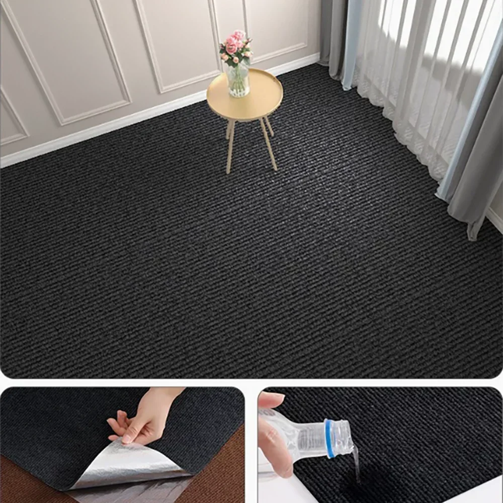 40cmx3m Premium Self-Adhesive Non Slip Pad Waterproof Oil Proof Floor Mats for Kitchen Bathroom Outdoor Anti-Skid Rug Home Decor Quick Pick Grocers