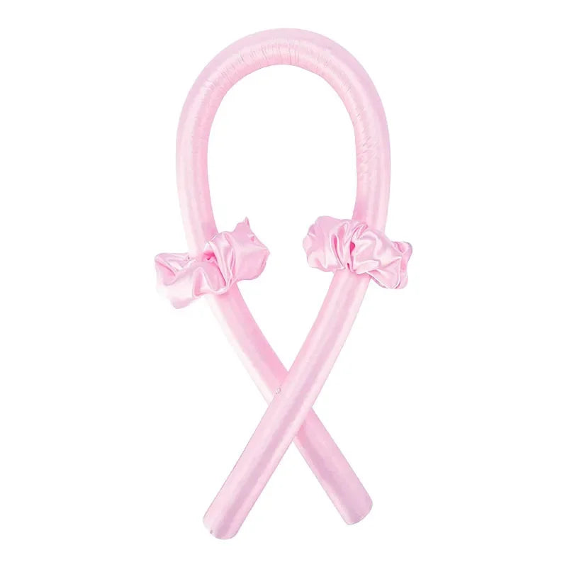 Heatless Curling Rod Headband Silk Ribbon Overnight Hair Curlers
