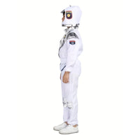 Boy's Cartoon Astronaut Cosplay Costume, Halloween Dress Up One-piece Jumpsuit & Hat, Kid's Dress Up Outfit For Carnival Party Quick Pick Grocers