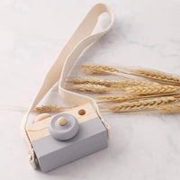 Wooden Fashion Camera Baby Toys Pendant Baby Block Montessori Toys for Children Wooden DIY Presents Nursing Gift Outdoor Toys Purest Peak