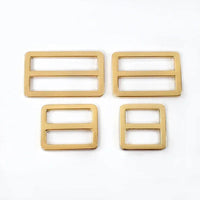 5/10Pcs 20-50mm Metal Ring Buckles for Bag Strap Tri Glide Slider Clasp Webbing Dog Belt Adjuster Hooks DIY Hardware Accessories Quick Pick Grocers