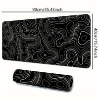 1PC Large Mouse Pads For Desk, Gaming Mouse Pad, Mouse Pad with Stitched Edges and Non-Slip Rubber Base, Extended Mouse Pad Quick Pick Grocers