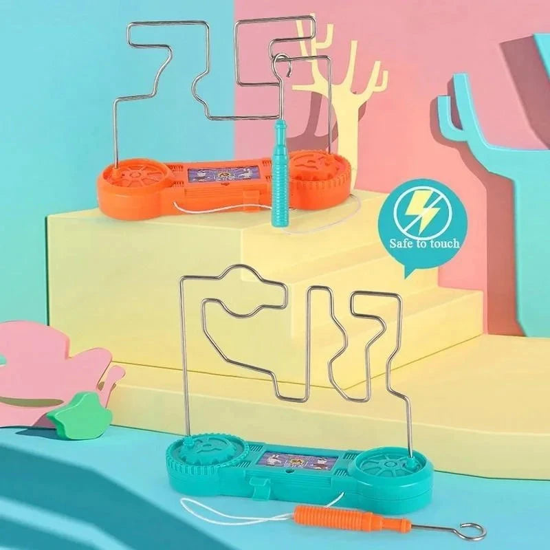 Kids Electric Shock Maze Toy – Science Learning & Party Fun Game Econic Blanks