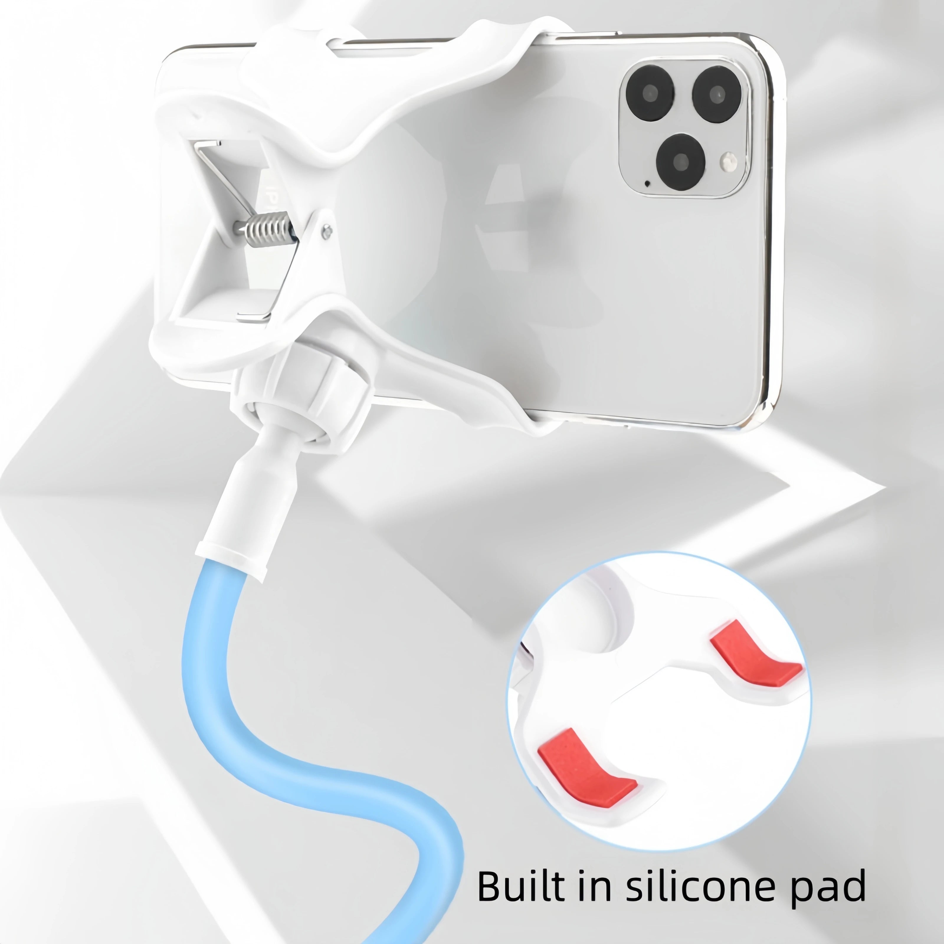 Universal Bedhead Lazy Stand Telescopic Spiral Stand Multi Functional Phone Stand 360 ° Rotation Quick Pick Grocers