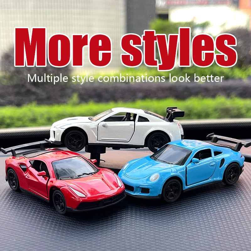 Drifting Car Model dashboard Swing Moving cool sports racing ornaments dash interior accessories decor items fun decorations men