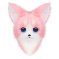 Animal Furry Fursuit Head Mask Plush Cat Fox Mask Costume Props for Halloween Cosplay Party Quick Pick Grocers