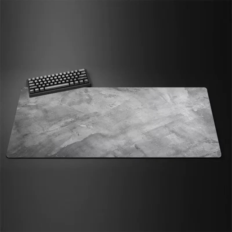 Gray mouse pad Large/Small overlocked mousepad xxl desktop keyboard table pad gray series game desk mat computer accessories Econic Blanks