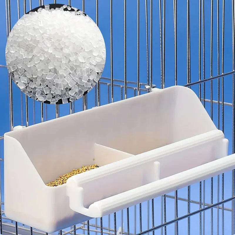 1 pc Double grid stand bird feeding trough parrot feeder Quick Pick Grocers