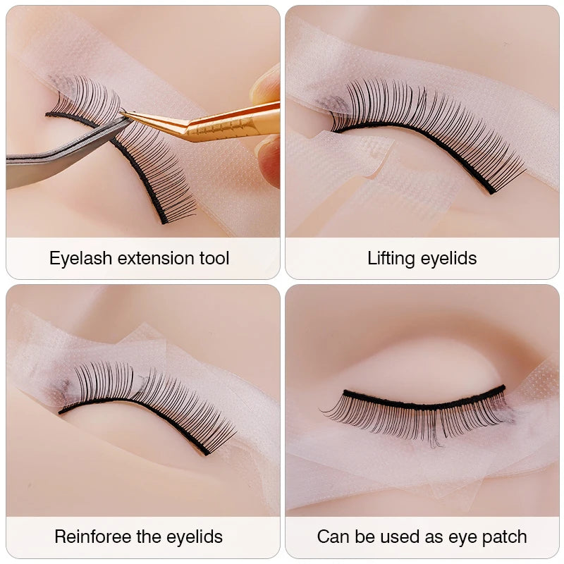 1/3/5 Rolls Eyelashes Extension Tape PE Adhesive Tools Under Eye Pads For Micropore Lashes Grafting Supplies Lash Lifting Tapes Quick Pick Grocers
