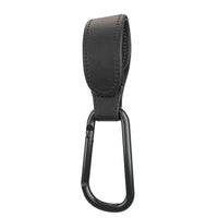 Baby Stroller Hook Fashion PU Leather Adjustable Pram Hook Cart Organizer Diaper Bag Hanger Children Boy Girl Travel Accessories Purest Peak