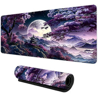Night Moonlight large cool mouse pad laptop non-slip esports office desk mat game player mousepad mini PC desktop accessories Quick Pick Grocers