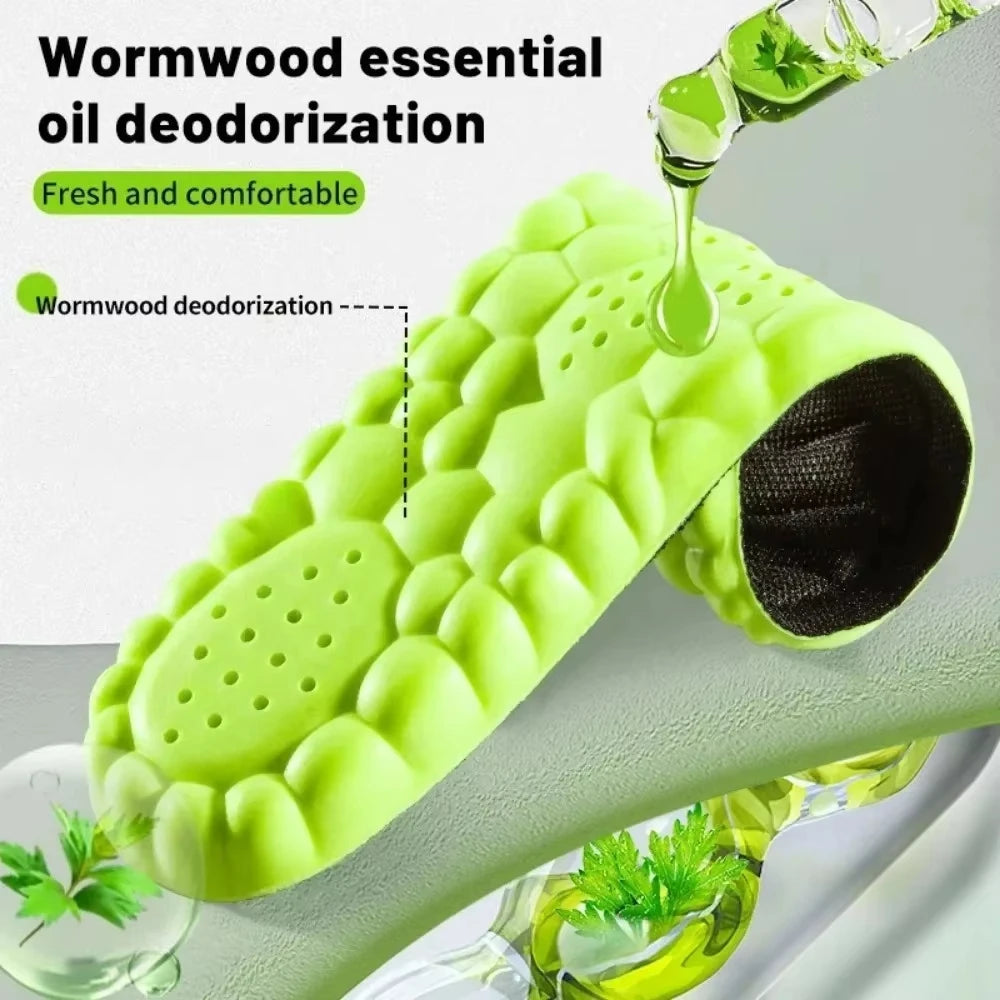 4D Sport Insole Super Soft Shoes Sole Pads for Feet Shock Absorption Baskets Shoe Sole Arch Support Orthopedic Inserts Quick Pick Grocers
