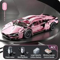 TOYLINX 1280Pcs Technical Building Blocks Racing Car Model Remote Control Electric RC Car Version Optional Construction Toys Quick Pick Grocers