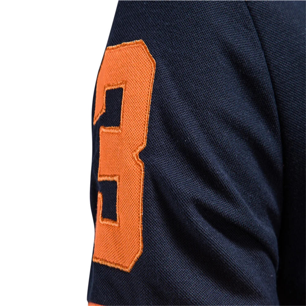 Dropshipping Polo Giraffe Shirt Men Quality Embroidery Summer Short Sleeve Polo Casual Business Social Mens Polos BR Size Quick Pick Grocers