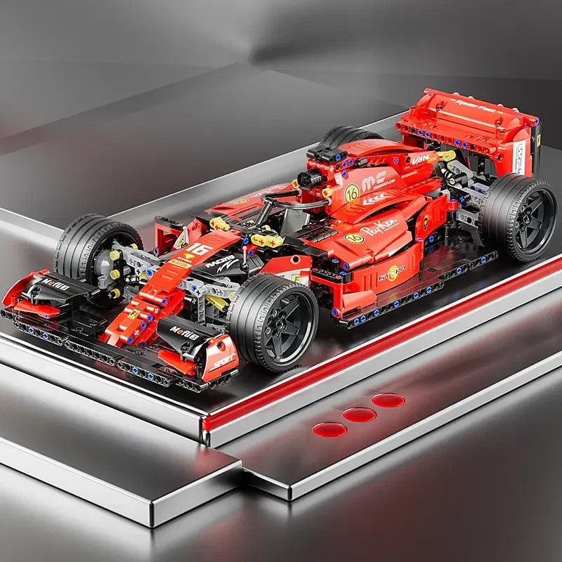 Technical Racing Sport Car 1280PCS Model Building Blocks City Mechanical Speed Vehicle Supercar Brick Puzzle Toys Kid Adult Gift Purest Peak Salt