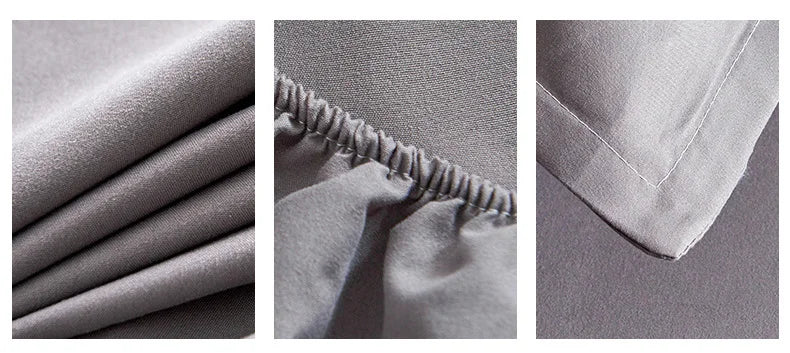 Cotton Fitted Sheet with Elastic Bands Non Slip Adjustable Mattress Covers for Single Double King Queen Bed,140/160/200cm Quick Pick Grocers