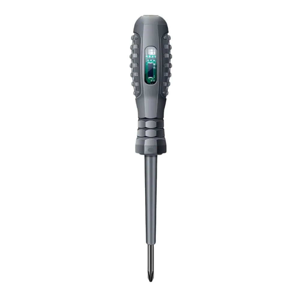 Multifunctional Electrician Test Screwdriver AC Non-contact Induction Test Pen Voltage Tester 70-600V Red Green Induction Lights Quick Pick Grocers
