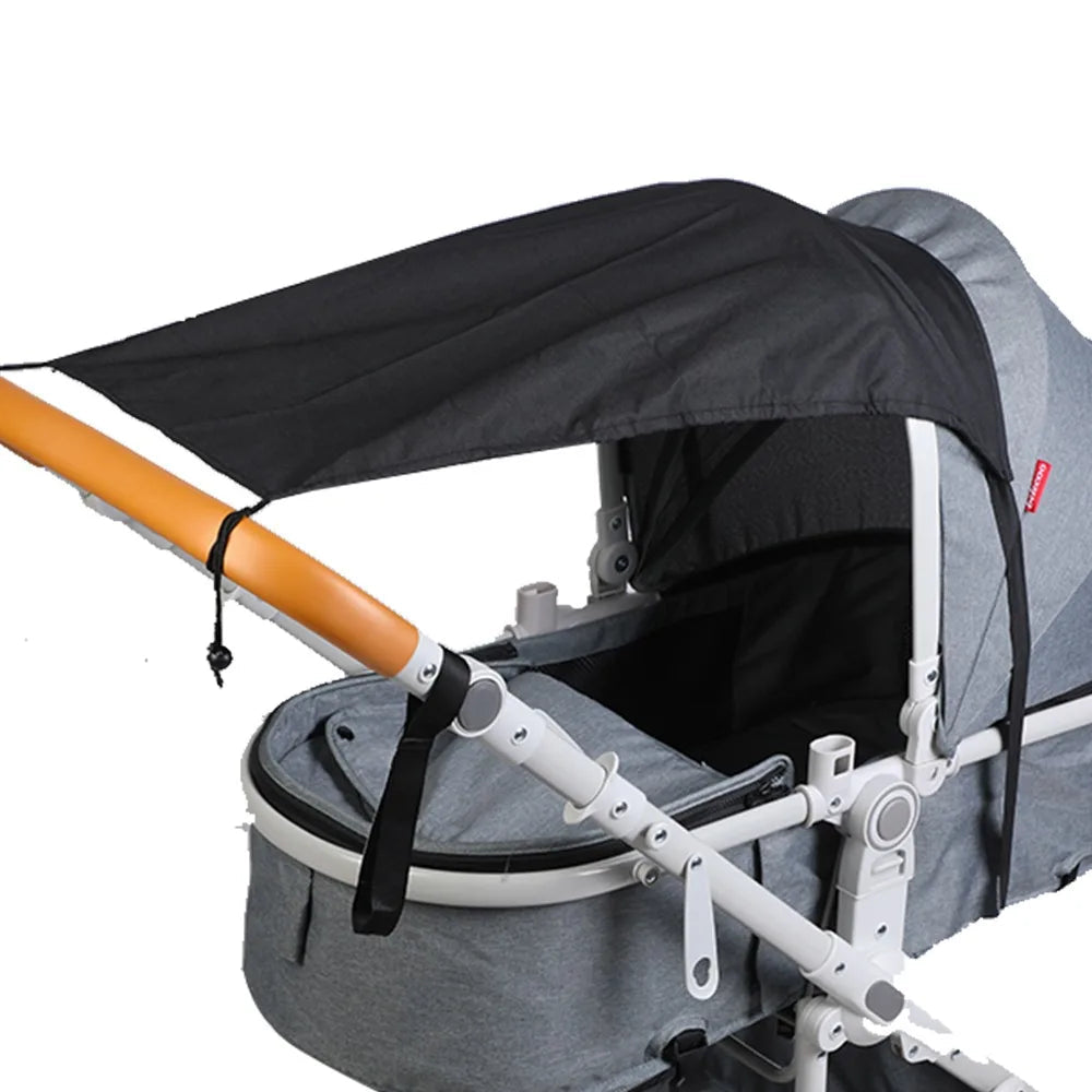 Universal Baby Stroller Accessories Sun Shade UV Protection Sunshade Carriage Canopy Cover for Prams Infants Car Seat Sun Visor Purest Peak