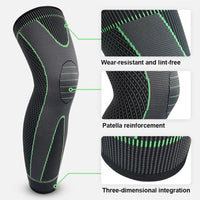 1/2PCS Full Leg Sleeves Long Compression Leg Sleeve Knee Sleeves Protect Leg, for Man Women Basketball, Arthritis Cycling Sport Quick Pick Grocers
