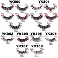 New Half Eyelashes 3/10Pairs Half Lashes Natural 3D Cat Eye Lashes Clear Stem False Eyelash Extension Makeup Faux Cils maquiagem Purest Peak