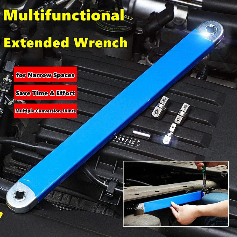 Professional Zero Offset Extension Wrench Motorcycle Repair Tool Tight Space Extension Tool 1/2 in. 1/4 in. 3/8 in.Home Tool Set Quick Pick Grocers