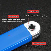 Professional Zero Offset Extension Wrench Motorcycle Repair Tool Tight Space Extension Tool 1/2 in. 1/4 in. 3/8 in.Home Tool Set Quick Pick Grocers