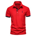 Dropshipping Polo Giraffe Shirt Men Quality Embroidery Summer Short Sleeve Polo Casual Business Social Mens Polos BR Size Quick Pick Grocers