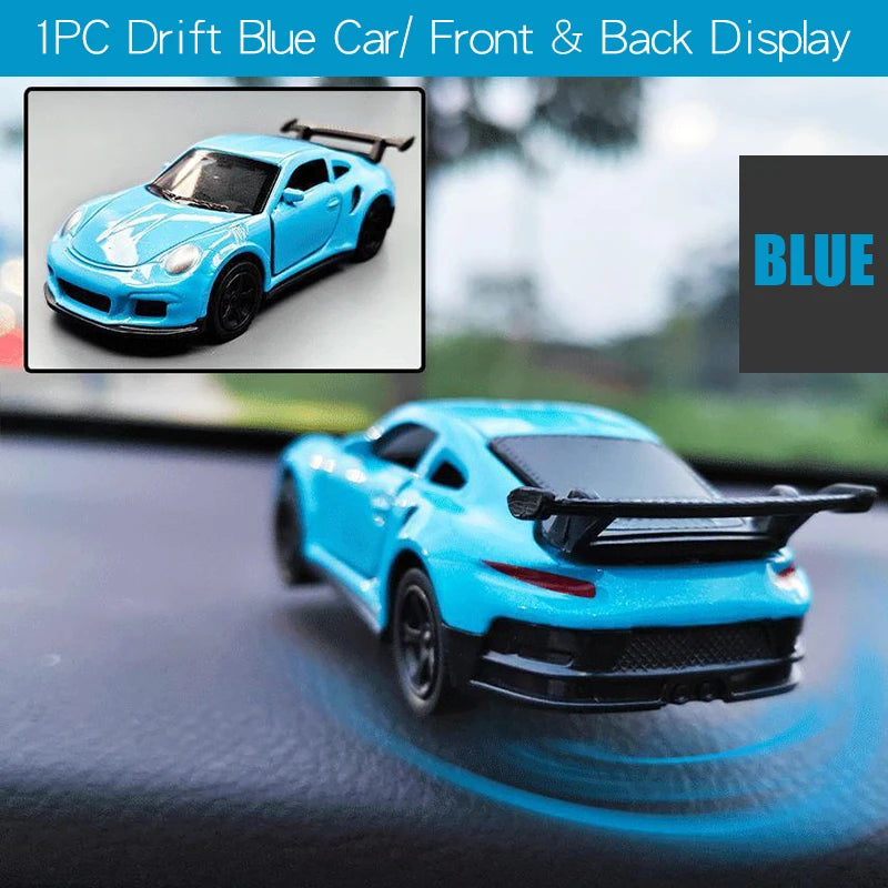 Drifting Car Model dashboard Swing Moving cool sports racing ornaments dash interior accessories decor items fun decorations men