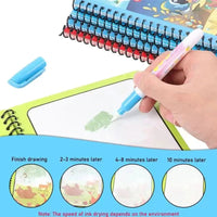 Watercolor Painting Magic Book Reusable for Children Animal Cartoon Painting Book Suitable for Children's Education and Learning Econic Blanks